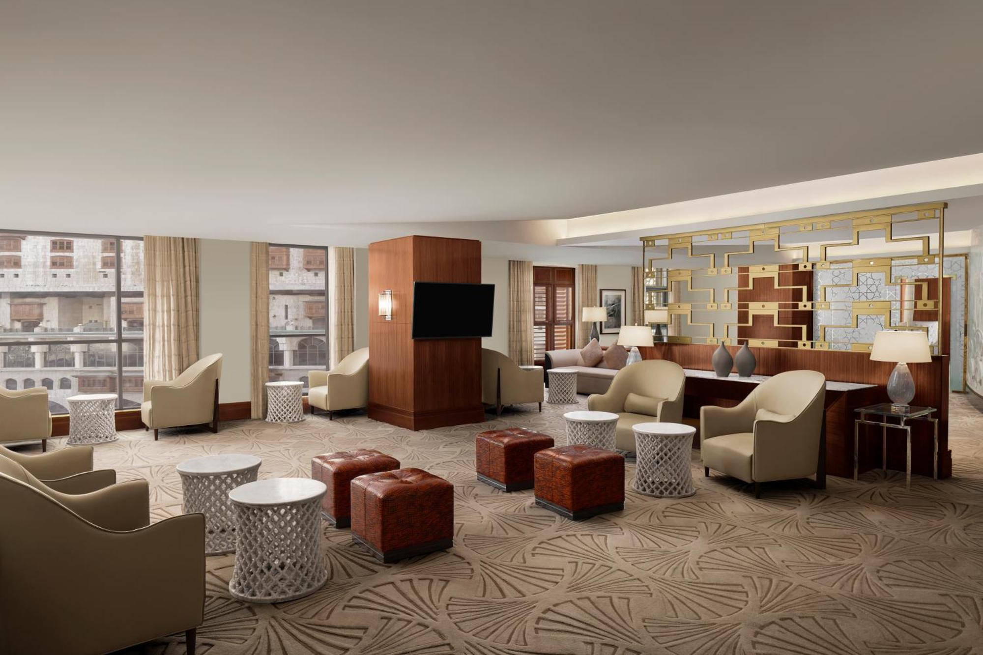 Hotel Conrad Jabal Omar Makkah La Meca Exterior foto The Club lounge at San Francisco International Airport